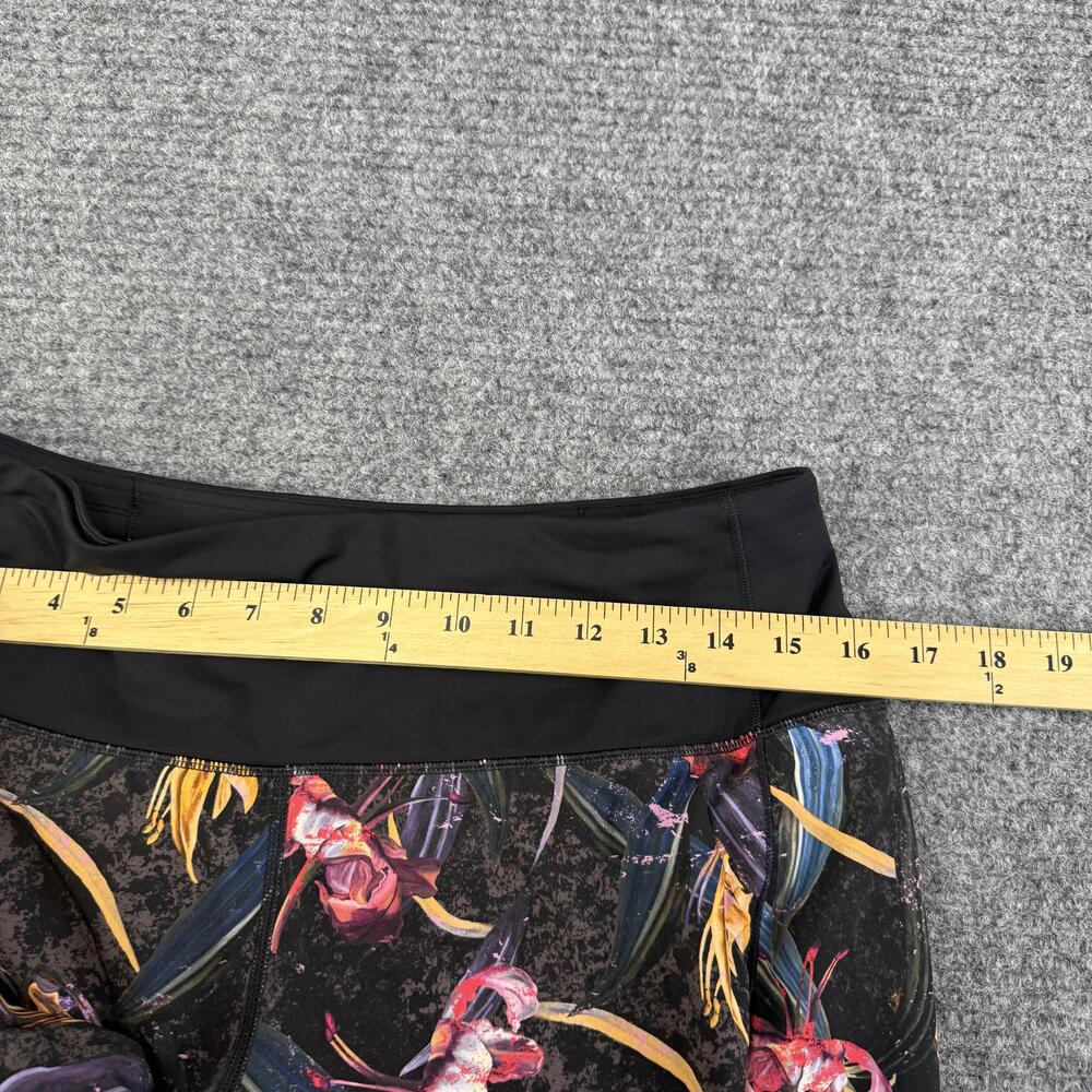 Lululemon Shorts Womens 8 Multicolor Floral Lined Running 3.5 In Inseam Athletic - Picture 4 of 8